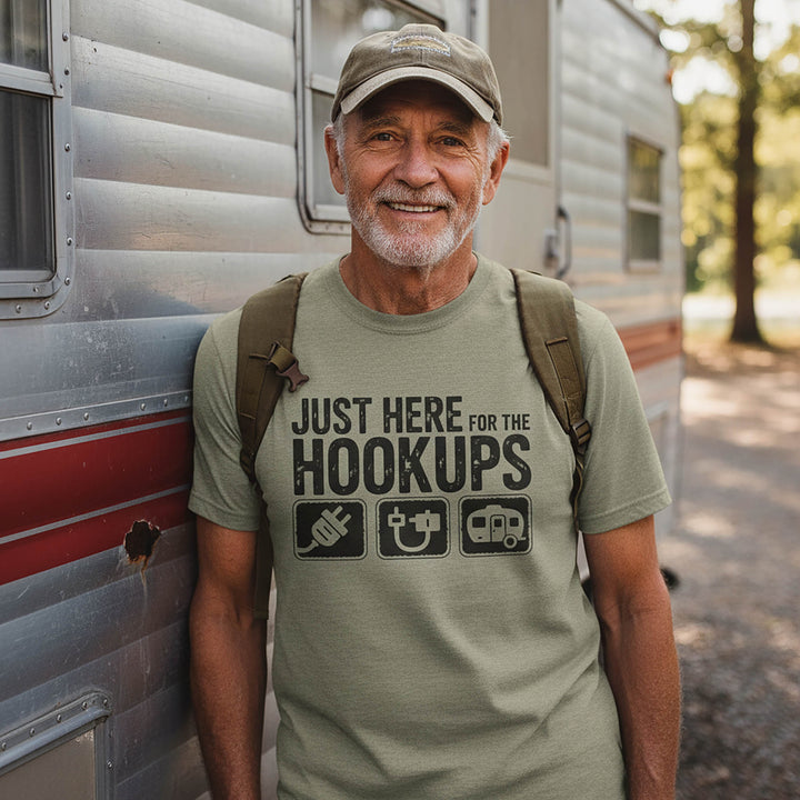 Just Here For the Hoockups T-shirt