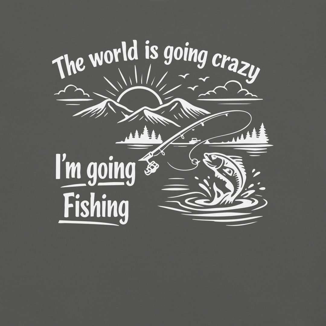 The World Is Going Crazy - Rod Therapy Comfort Colors Shirt