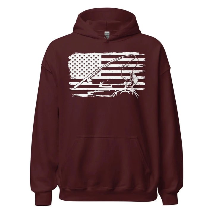 Americana Hunting Fishing - Classic Hoodie Hoodie