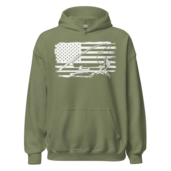 Americana Hunting Fishing - Classic Hoodie Hoodie
