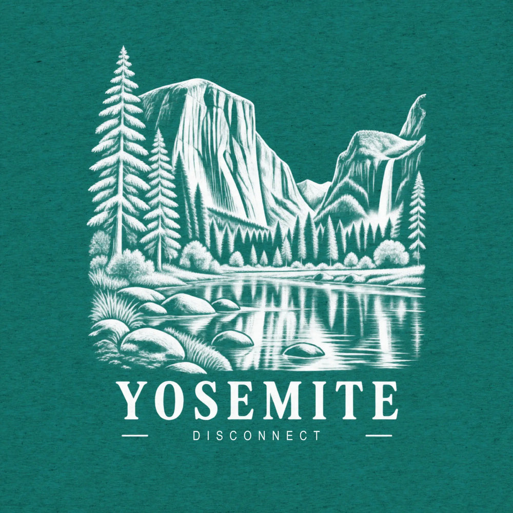 YOSEMITE - triblend tshirt T-Shirt