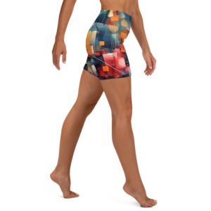 printed yoga short