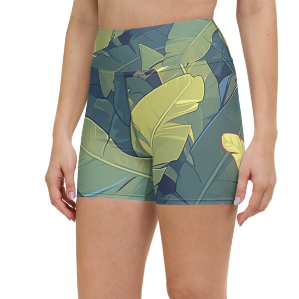 high rise yoga shorts