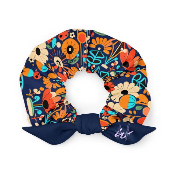 Eco Scrunchie "Cosmic Blooms" - Image 5