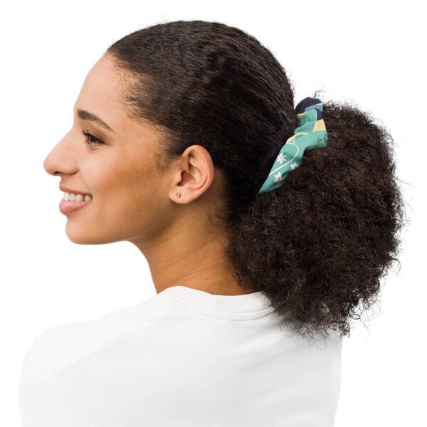 Eco Scrunchie "FallingPetals" - Image 2