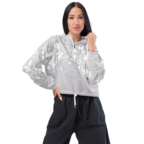 Women's Cropped Windbreaker Jacket