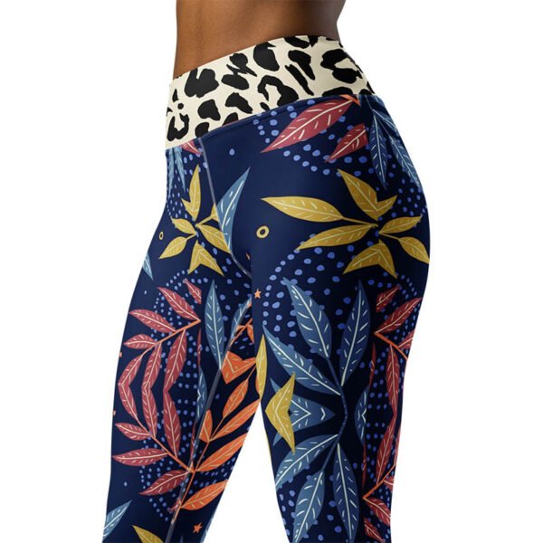 High-rise waistband leggings