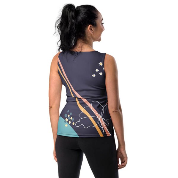 Floral T-Top "Falling Petals" - Image 5
