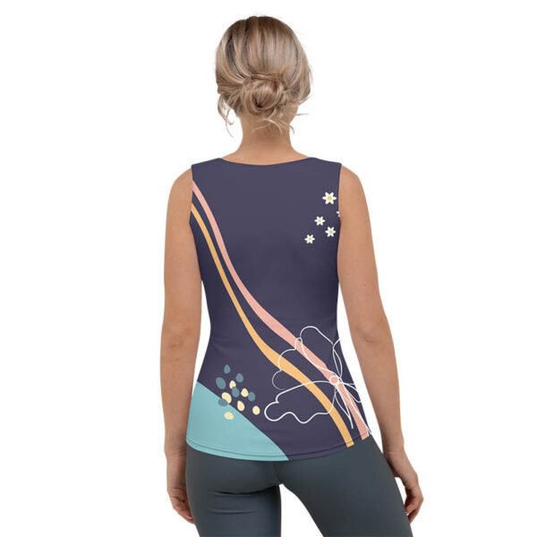 Floral T-Top "Falling Petals" - Image 2