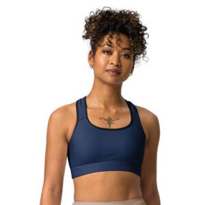 Classic Color Sports Bra "Space Cadet"