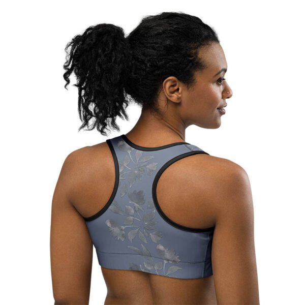 Floral Sports Bra "Bluebell Whisper" - Image 2