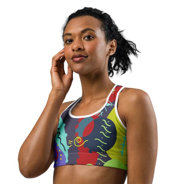 Color Splash Sports Bra "Dynamic Fusion" - Image 3