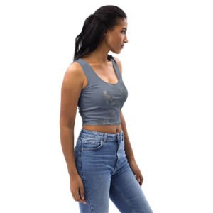 Sleeveless crop top