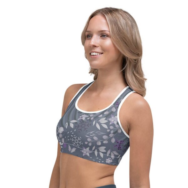 Floral Sports Bra "Balance" - Image 4