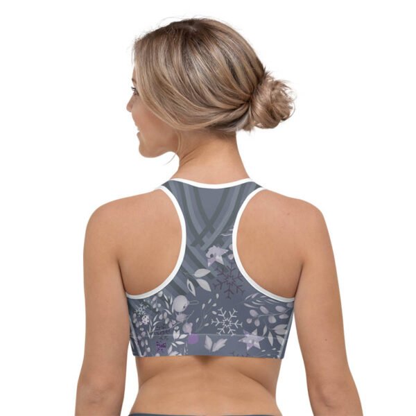 Floral Sports Bra "Balance" - Image 2