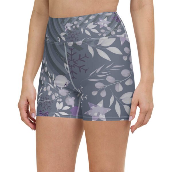 Floral Yoga Shorts "Balance" - Image 2