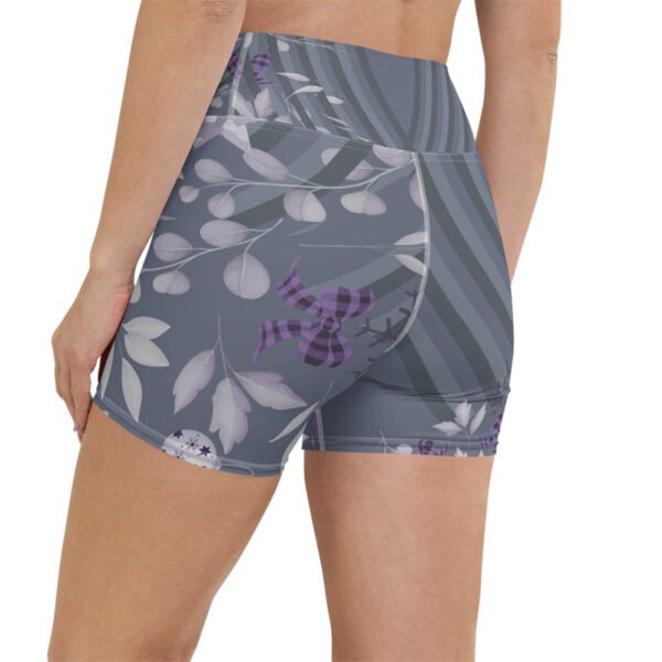 Floral Yoga Shorts "Balance" - Image 4