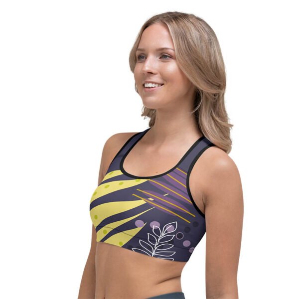 Jungle Sports Bra "Stripe Vibes" - Image 4