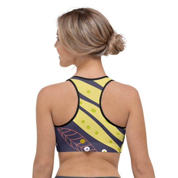 Jungle Sports Bra "Stripe Vibes" - Image 2