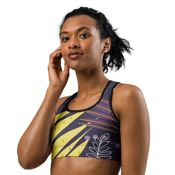 Jungle Sports Bra "Stripe Vibes" - Image 6