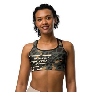 Jungle Sports Bra "Leostripes"